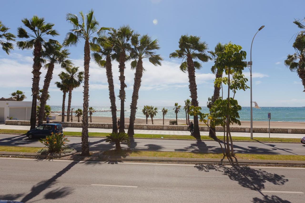 Loft En Primera Linea Del Paseo Maritimo Malaga Bagian luar foto